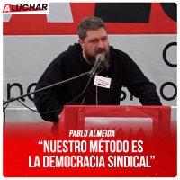 #ALuchar / “Nuestro método es la democracia sindical” Pablo Almeida - Delegado general Ministerio de Economía ATE