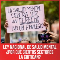 Ley Nacional de Salud Mental ¿Por qué ciertos sectores la critican?