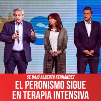 Se bajó Alberto Fernández / El peronismo sigue en terapia intensiva