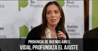 Vidal profundiza el ajuste