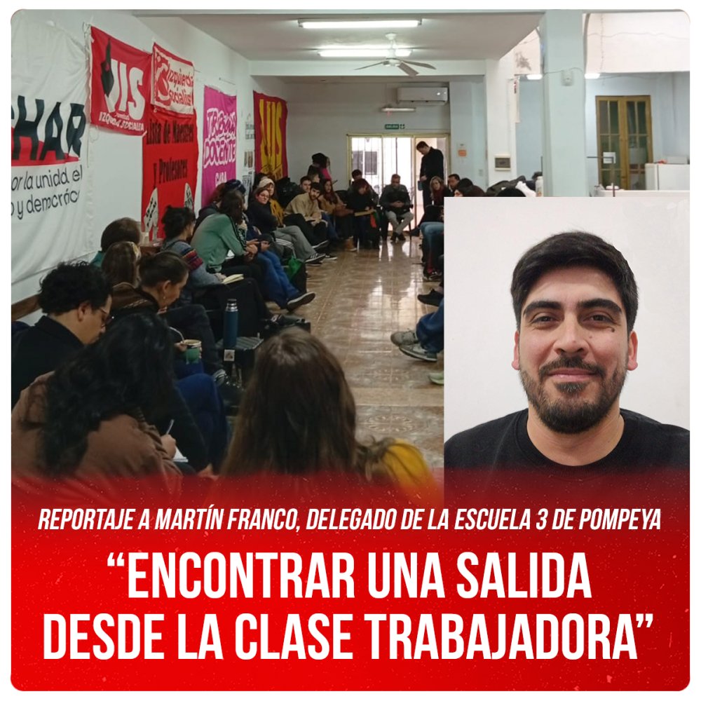 “Encontrar una salida desde la clase trabajadora”