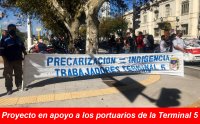 Proyecto en apoyo a los portuarios de la Terminal 5