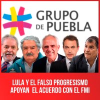 Lula y el falso progresismo apoyan el acuerdo con el FMI