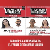 La Rioja: la alternativa es el Frente de Izquierda Unidad