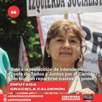 “Sobre la reelección de intendentes, el Frente de Todos y Juntos por el Cambio sólo buscan repartirse cuotas de poder”