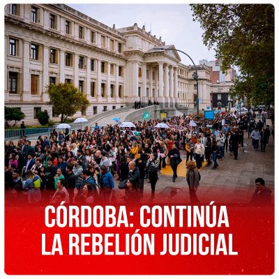 Córdoba: continúa la rebelión judicial