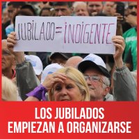 Los jubilados empiezan a organizarse