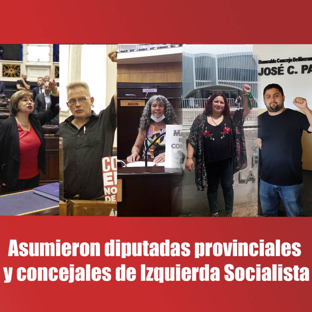 Asumieron diputadas provinciales y concejales de Izquierda Socialista