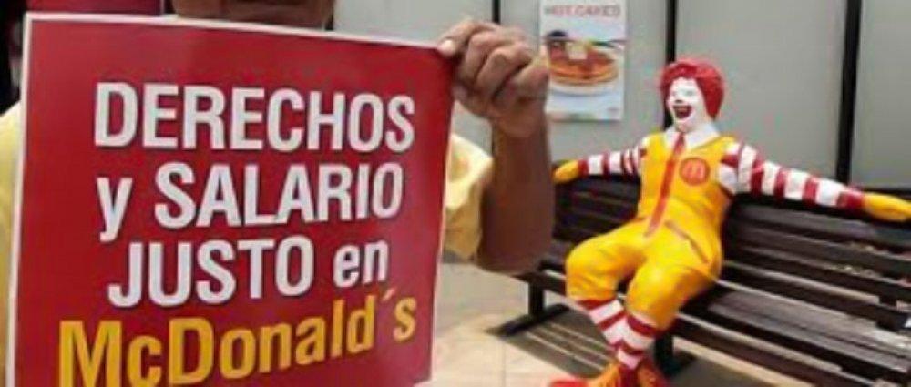 Cadenas de fast food: los jóvenes luchamos contra los recortes salariales