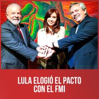 Lula elogió el pacto con el FMI