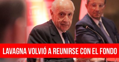 Lavagna volvi&oacute; a reunirse con el Fondo