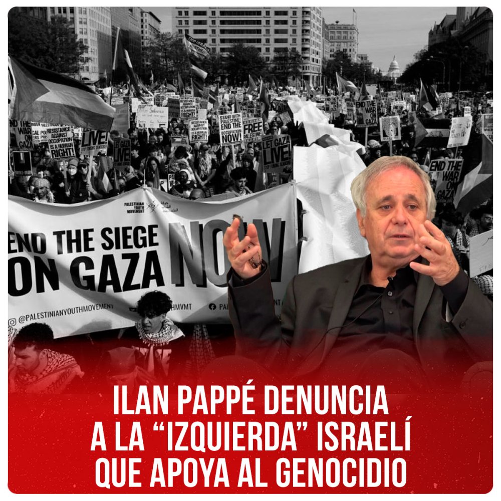 Ilan Pappé denuncia a la “izquierda” israelí que apoya al genocidio