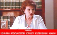Tucumán. Repudiamos atentado contra referente de los derechos humanos