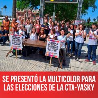 Se presentó la Multicolor para las elecciones de la CTA-Yasky