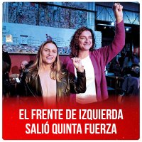 El Frente de Izquierda salió quinta fuerza