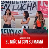 Corrientes gritó: El niño M con su mamá