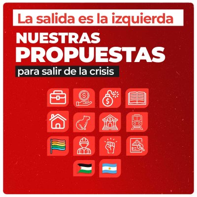 Nuestras propuestas para salir de la crisis
