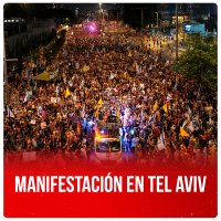 Manifestación en Tel Aviv
