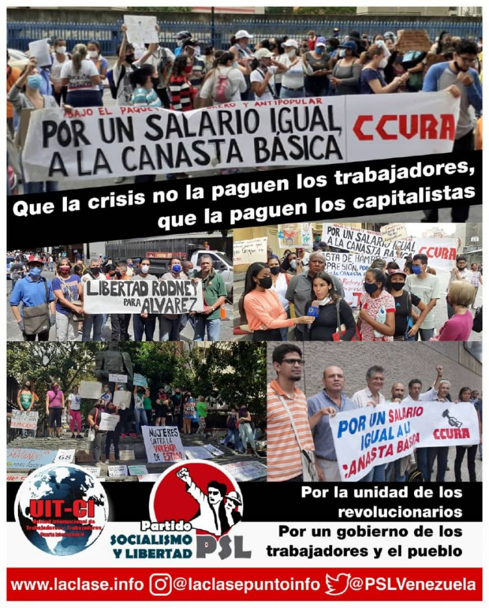 Venezuela - José Bodas: Que la crisis no la paguen los trabajadores, que la paguen los capitalistas