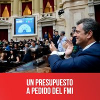 Un presupuesto a pedido del FMI