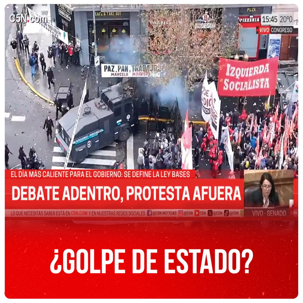 ¿Golpe de Estado?