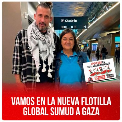 Vamos en la nueva Flotilla Global Sumud a Gaza