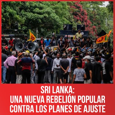 Sri Lanka: una nueva rebelión popular contra los planes de ajuste
