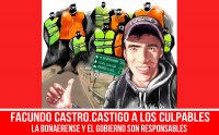 Facundo Castro. Castigo a los culpables. La bonaerense y el gobierno son responsables