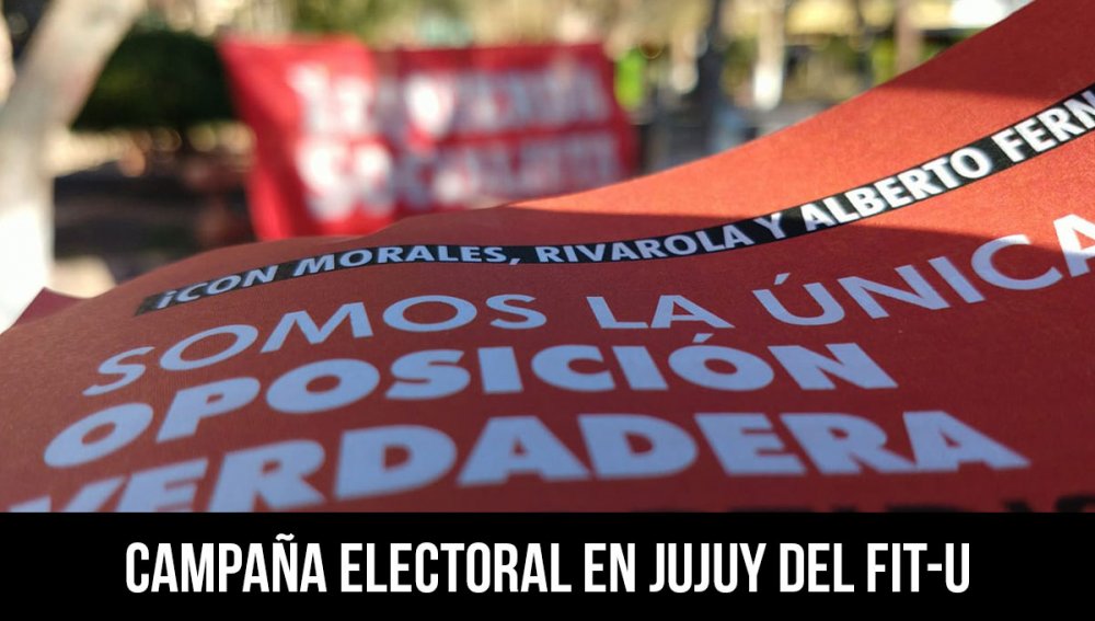 Tilcara | Campaña electoral en Jujuy del FIT-U