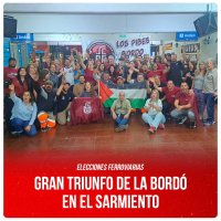 Elecciones ferroviarias / Gran Triunfo de la Bordó en el Sarmiento