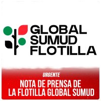 Urgente / Global Sumud Flotilla nota de prensa