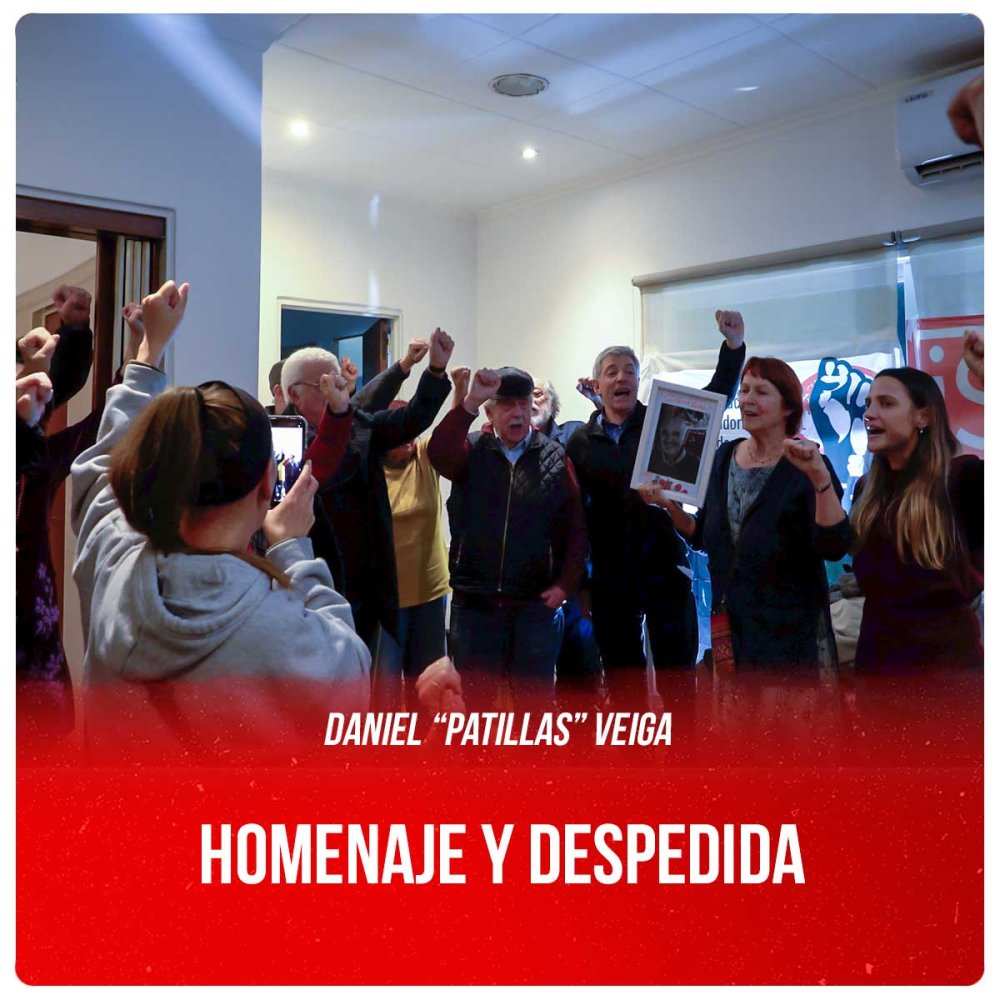 Daniel “Patillas” Veiga / Homenaje y despedida