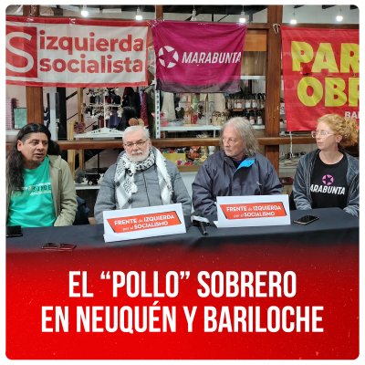 El “Pollo” Sobrero en Neuquén y Bariloche