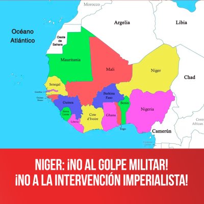 Niger: ¡No al golpe militar! ¡No a la intervención imperialista!