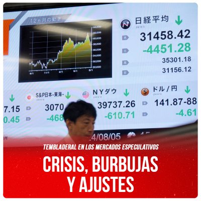 Tembladeral en los mercados especulativos / crisis, burbujas y ajustes