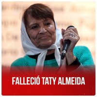 Falleció Taty Almeida