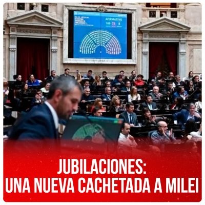 Jubilaciones: una nueva cachetada a Milei