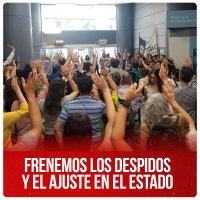 Frenemos los despidos y el ajuste en el estado