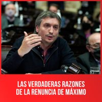 Las verdaderas razones de la renuncia de Máximo