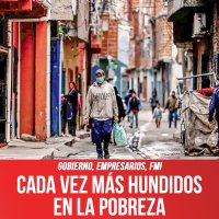 Gobierno, empresarios, FMI / Cada vez más hundidos en la pobreza