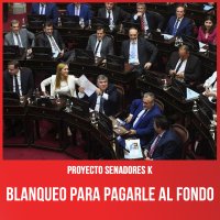 Proyecto senadores K / Blanqueo para pagarle al Fondo