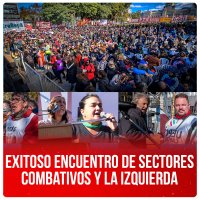 Exitoso Encuentro de sectores combativos y la izquierda