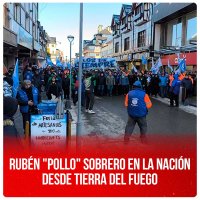 Rubén "Pollo" Sobrero en La Nación desde Tierra del Fuego