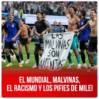 El Mundial, Malvinas, el racismo y los pifies de Milei