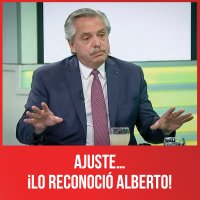 Ajuste… ¡Lo reconoció Alberto!