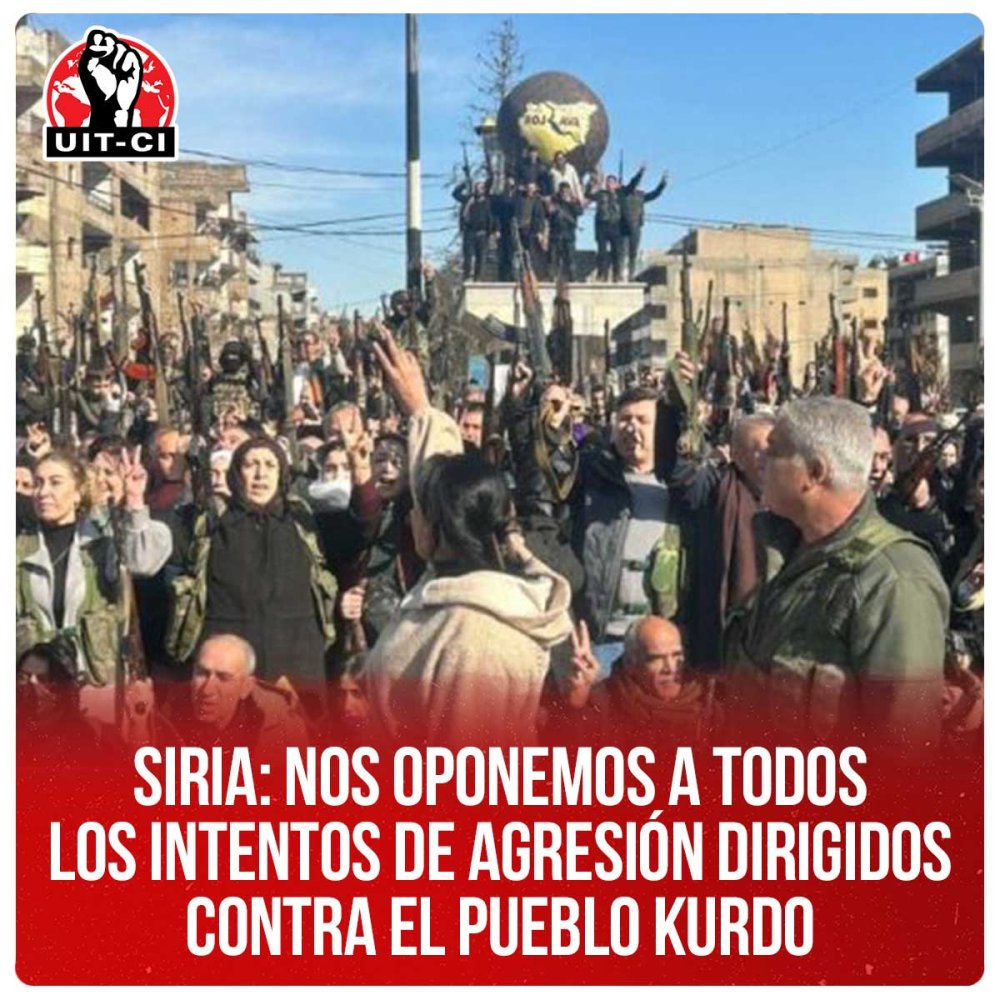 Siria: Nos oponemos a todos los intentos de agresión dirigidos contra el pueblo kurdo