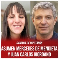 Cámara de Diputados / Asumen Mercedes de Mendieta y Juan Carlos Giordano