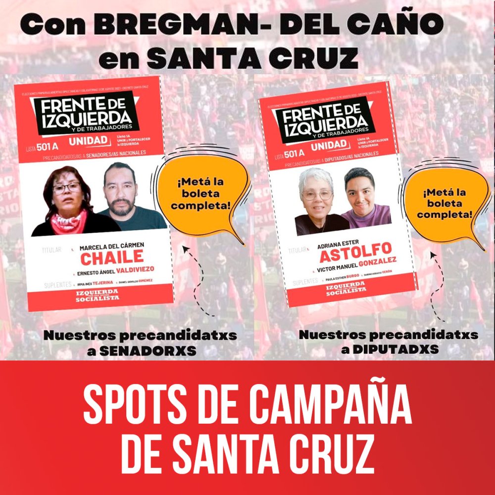 Spots de campaña de Santa Cruz