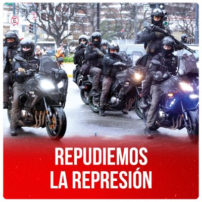 Repudiemos la represión