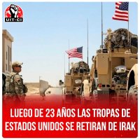 Luego de 23 años las tropas de Estados Unidos se retiran de Irak
